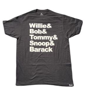 Music & Culture Legends Tee – Willie Bob Tommy Snoop Barack